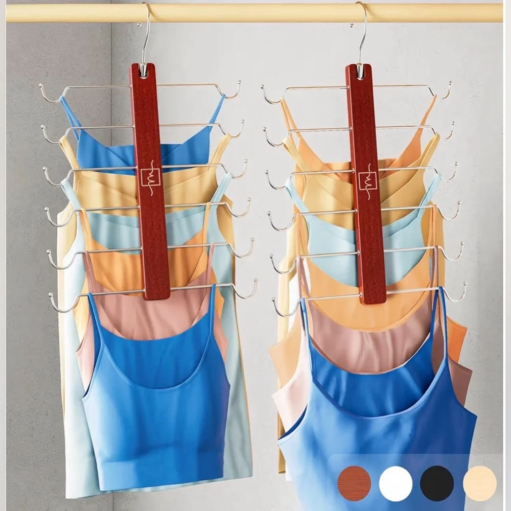 Moralve European Beechwood Intimate Wear Hanger Oranganizer SET-2!